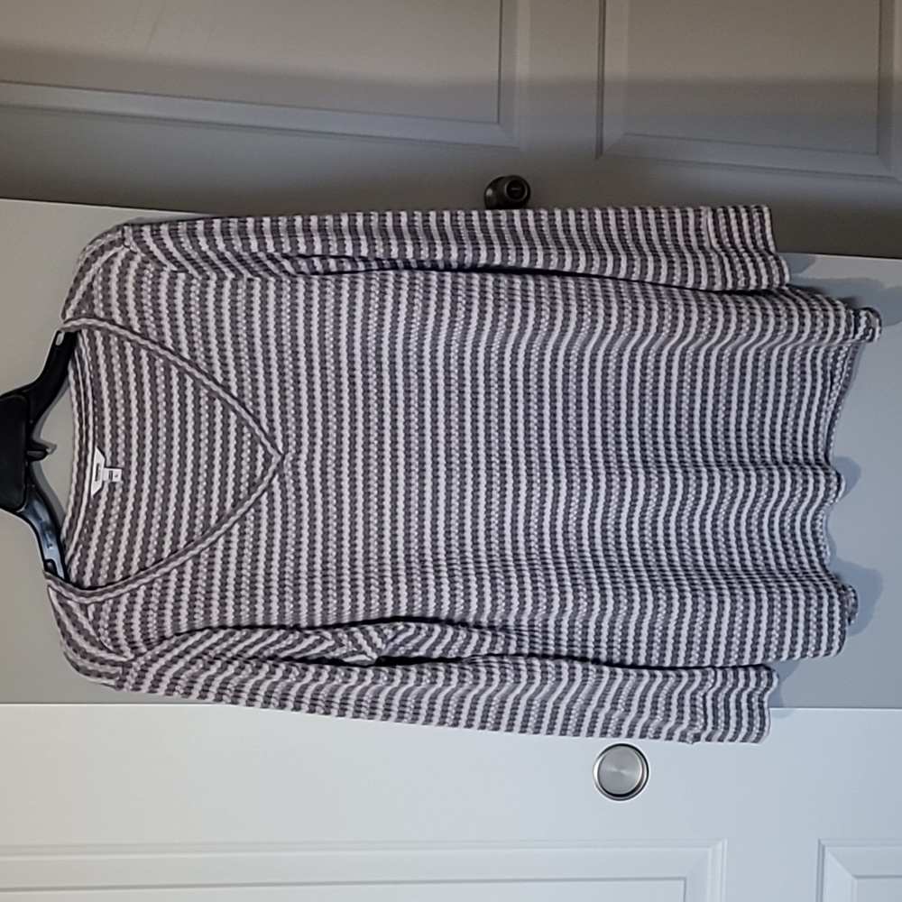 Sonoma V-Neck Tunic Sweater Top L